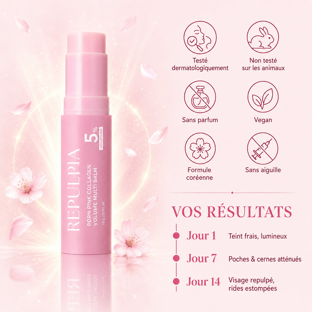 Repulpia – Le Baume Repulpant au Bio-Collagène & PDRN